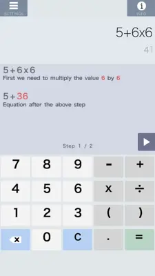 Simple Maths Solutions android App screenshot 1